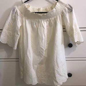NWOT abercrombie off the shoulder top